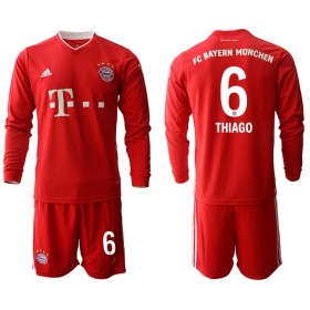 Divisa di Calcio Bayern Monaco Thiago Alcantara 6 Bambino Prima 2020-2021 ML